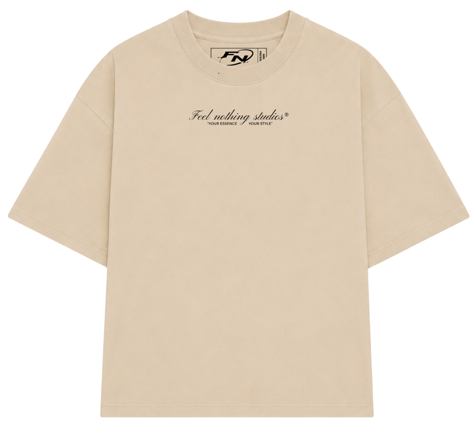 Foto alternativa 2 de remera oversize beige