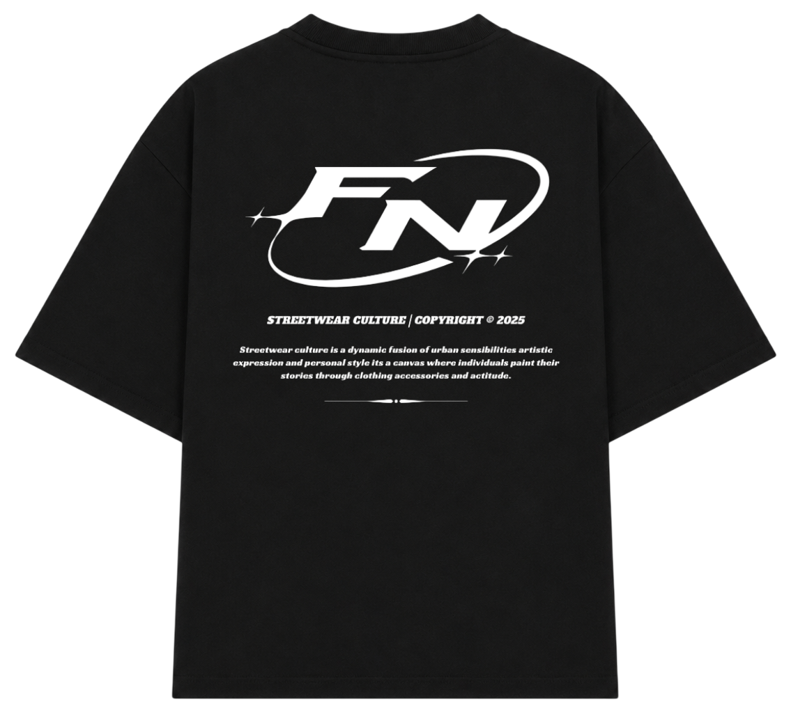 Foto alternativa 1 de remera oversize negra