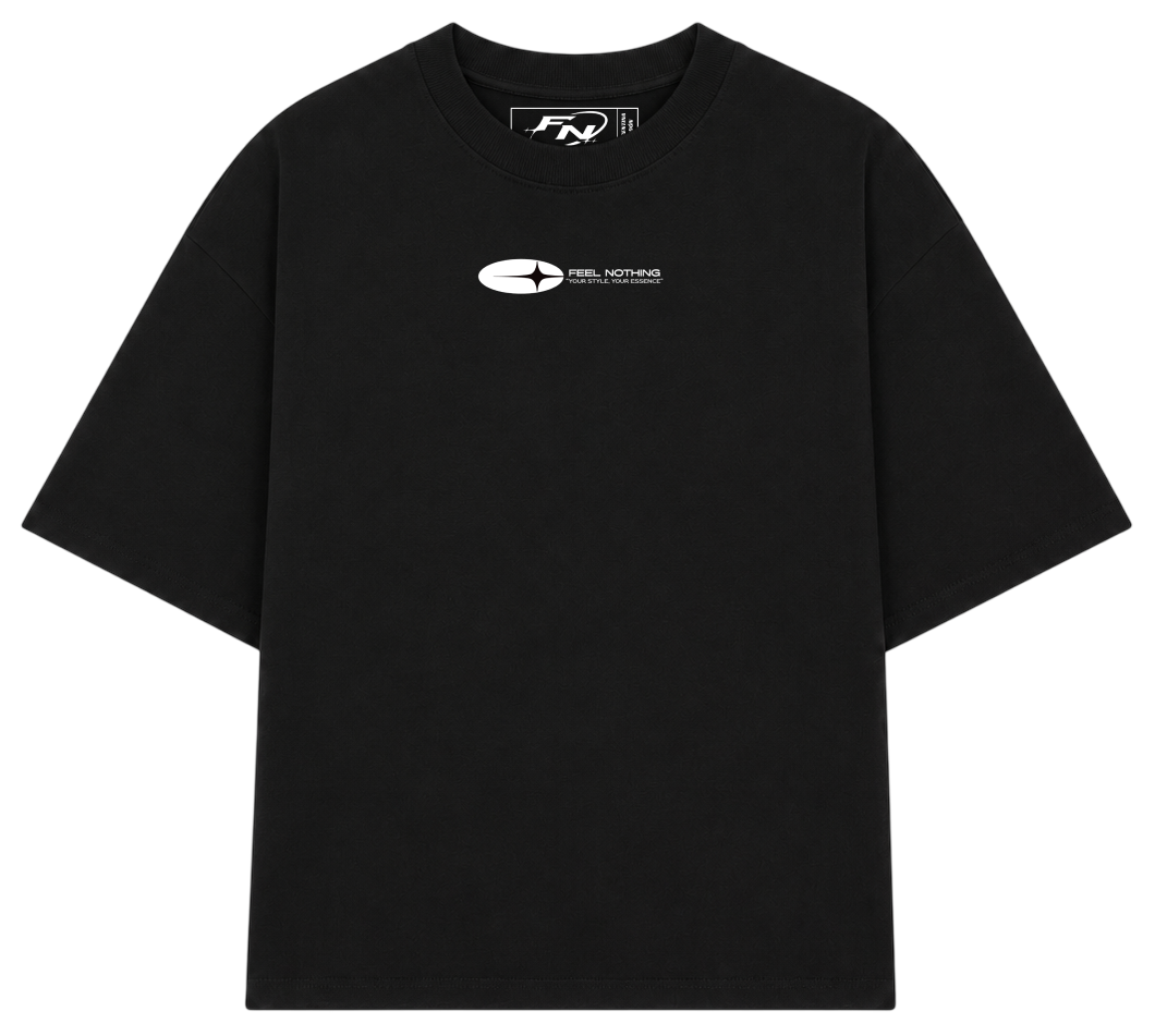 Foto alternativa 2 de remera oversize negra
